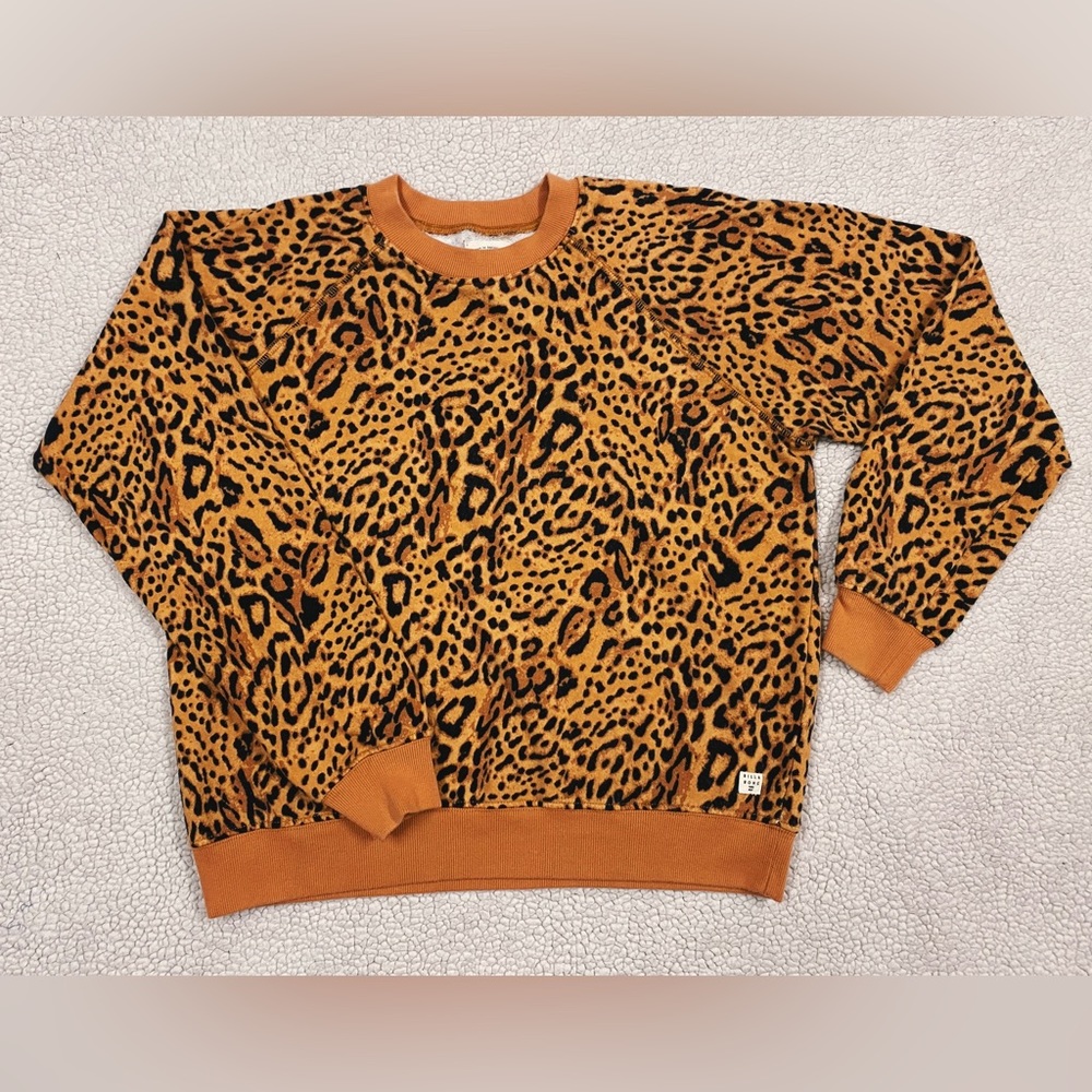Billabong Cheetah Print Long Sleeve